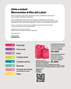 Avon catálogo Ciclo 11 -  Vista previa de la revista de la tienda Avon valido desde el 15/07/2026 | Página: 5 | Productos: Té, Bolsa, Brillo, Maquillaje