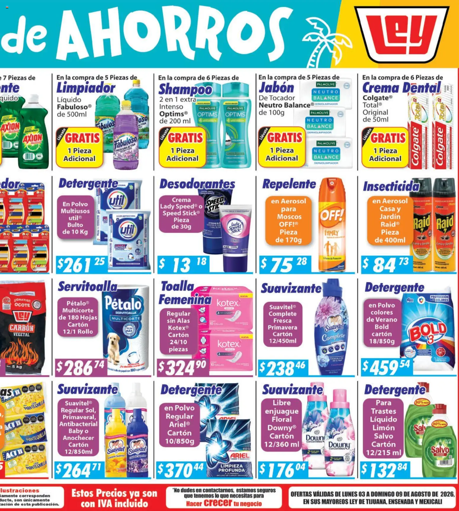 Nuevas ofertas de Casa Ley válidas en toda la República Mexicana desde el 03/08/2026. ¡Encuentra las mejores ofertas en Casa Ley folleto Frontera! | Página: 6