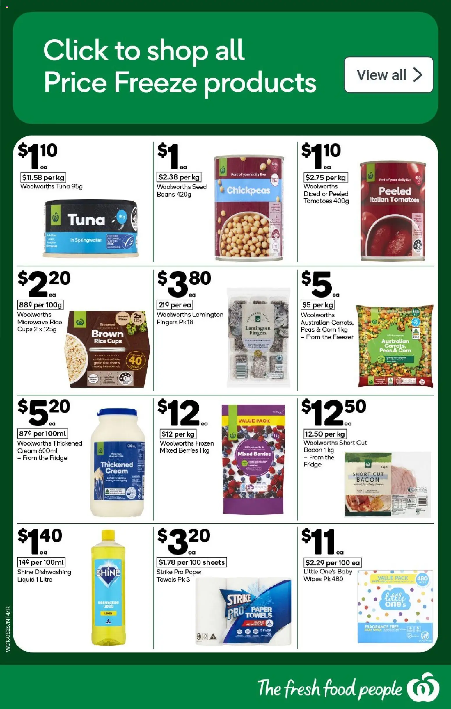 Woolworths catalogue - valid from 13.05.2026 | Page: 4 | Products: Cream, Fridge, Freezer, Microwave