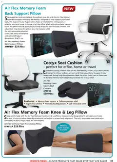 Preview of Innovations catalogue  - valid from 26.03.2026 | Page: 31 | Products: Cushion, Ergonomic, Pillow