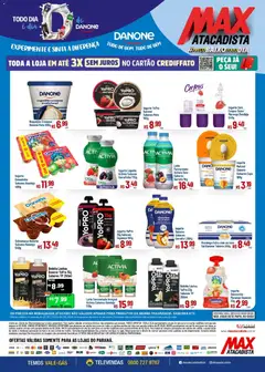 Max Atacadista ofertas Danone - Pré-Visualização do folheto da loja Max Atacadista, válido de 27/07/2026