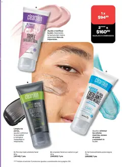 Vista previa de AVON campaña 14 2026, nuevo folleto de la tienda, válido en México a partir del 11/09/2026 | Página: 127 | Productos: Exfoliante, Limpiador, Limpiador facial, Maquillaje