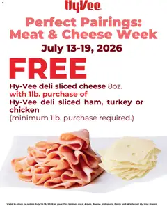 Preview of HyVee weekly ads valid from 07/13/2026