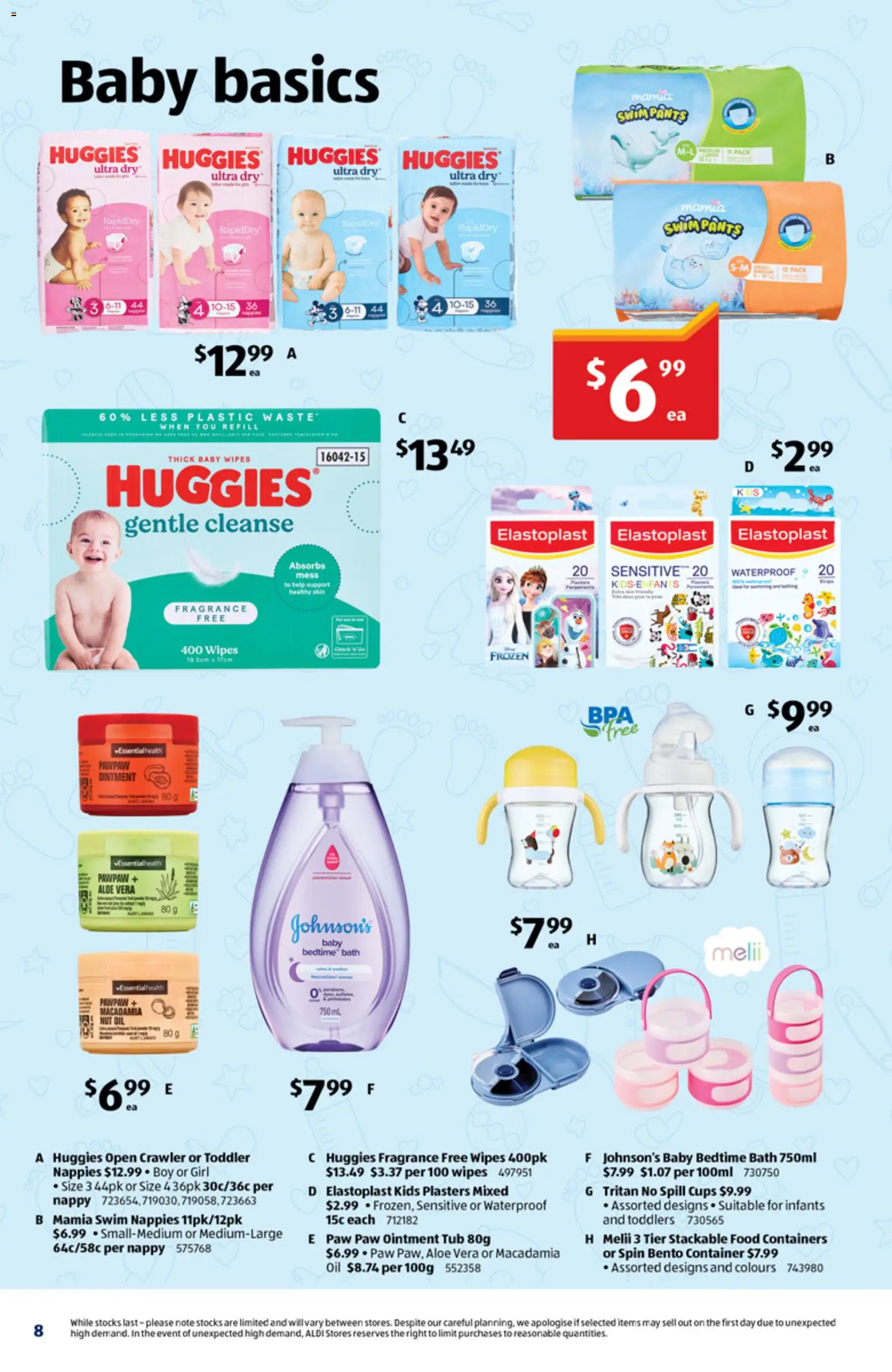 Aldi catalogue - valid from 30/09/2026 | Page: 8 | Products: Food, Bath, Oil, Aloe vera