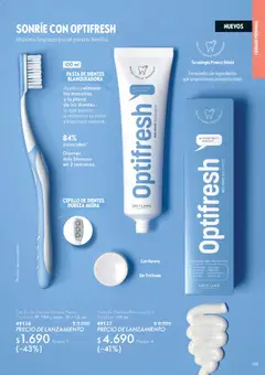 Oriflame Ofertas  válido desde el 18.04.2026 | Página: 105 | Productos: Brillo, Cepillo, Cepillo de dientes, Pasta