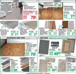 Preview of Menards weekly ads valid from 07/09/2026 | Page: 17 | Products: Carpet, Sheet