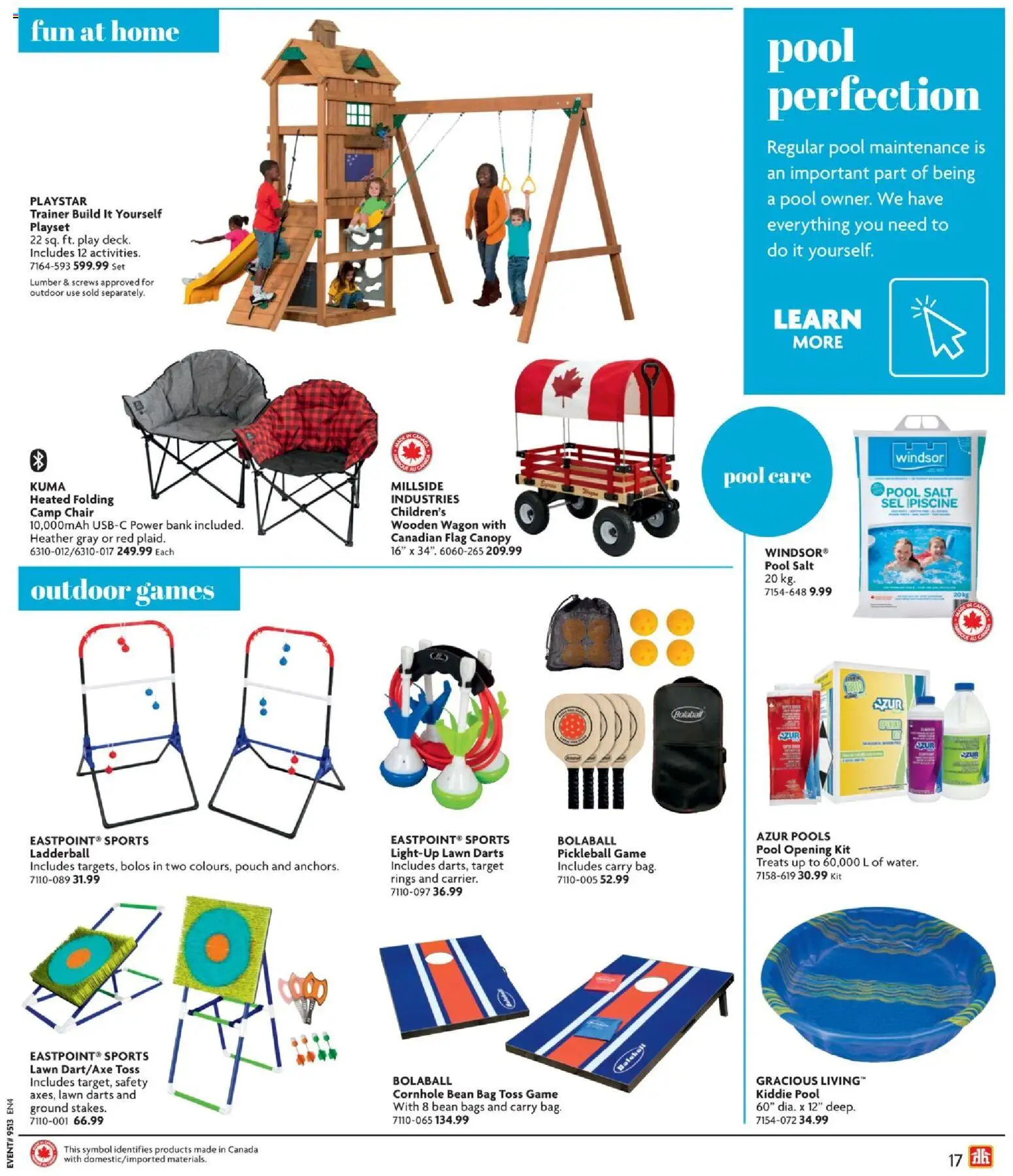 Home Hardware flyer valid from 26.03.2026 | Page: 18 | Products: Game, Bag, Chair