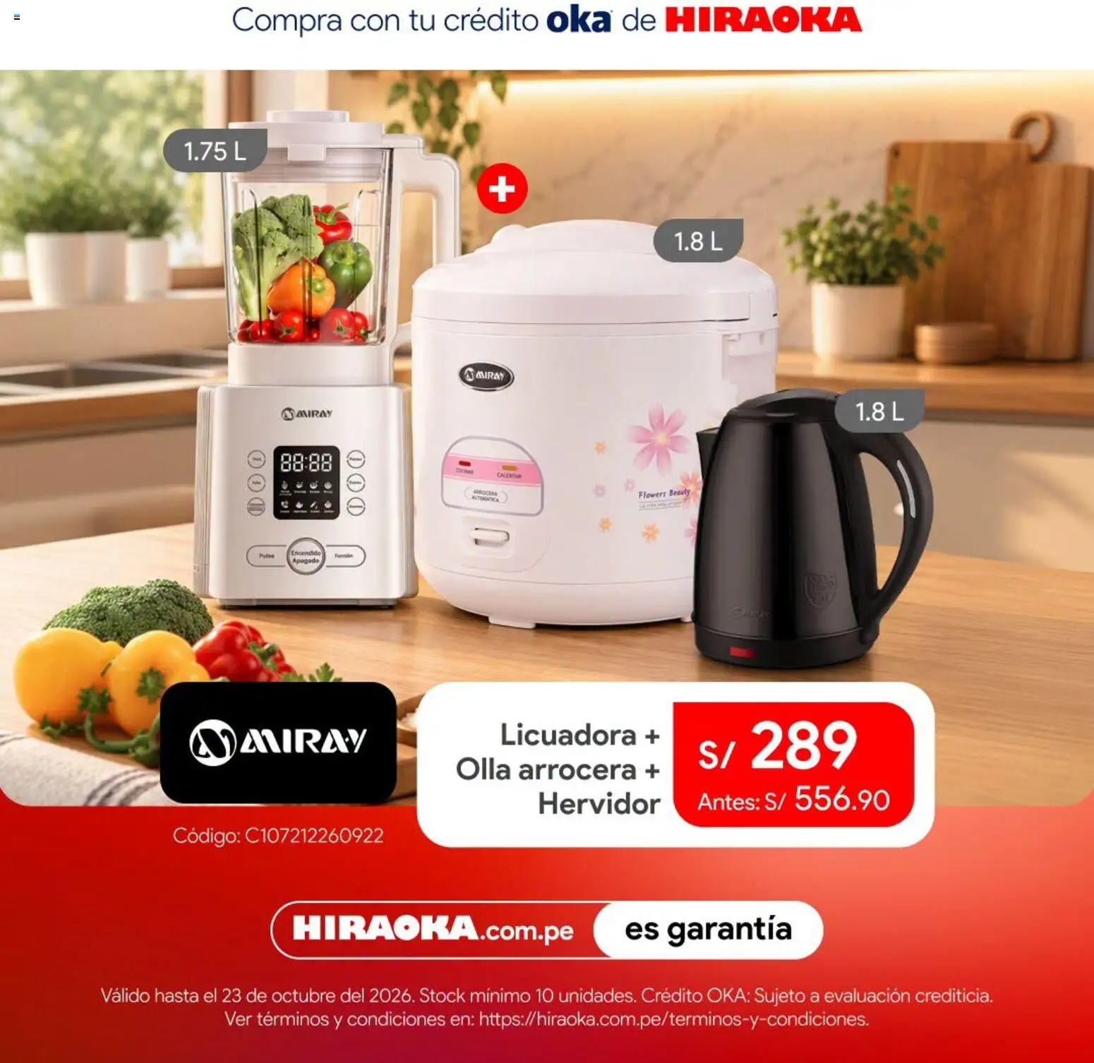 Catálogo Hiraoka válido desde 21/10/2026 | Página: 4