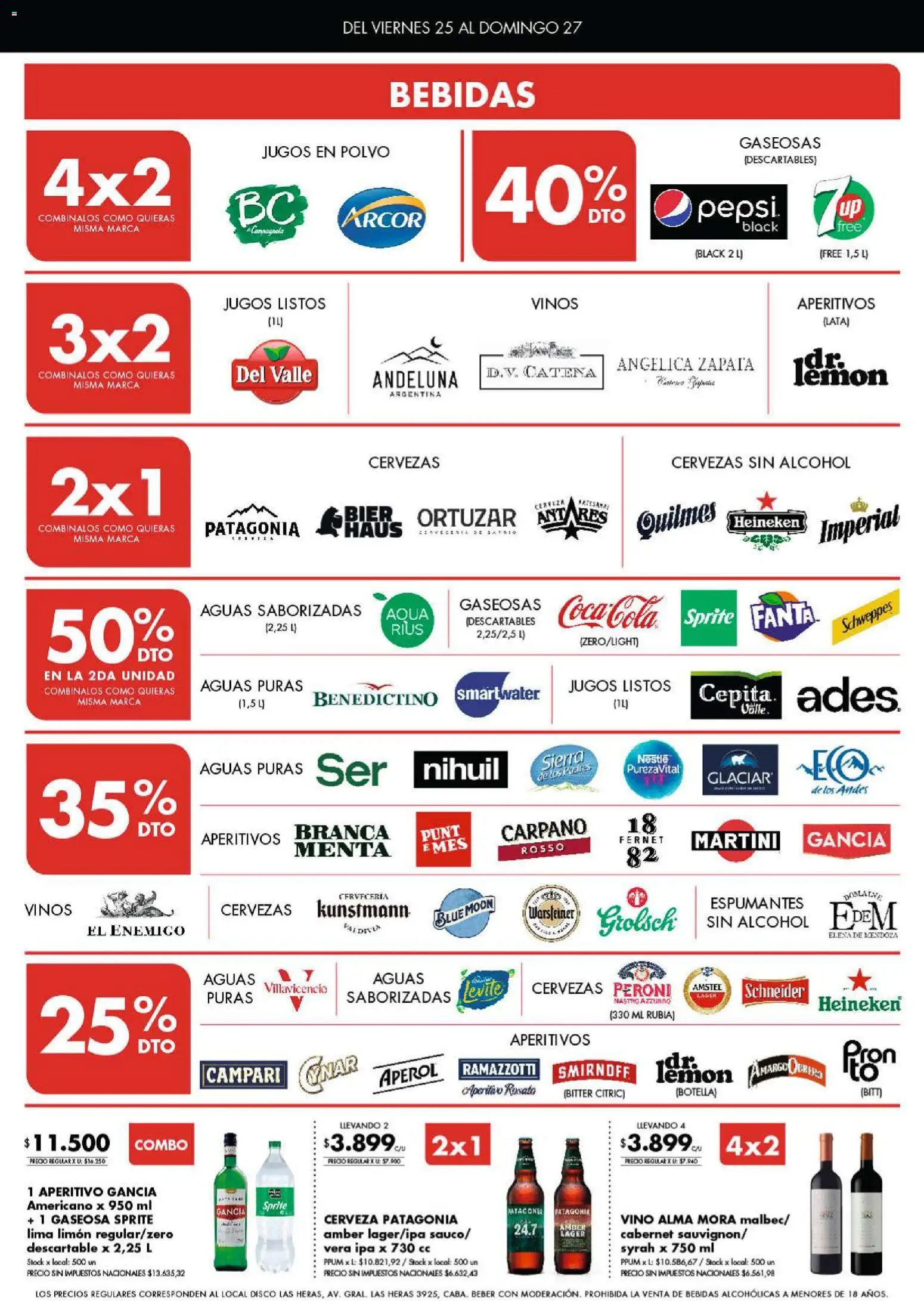 Disco - Ofertas │ válido desde el 24/09/2026 | Página: 5 | Productos: Aperol, Martini, Vino, Alcohol