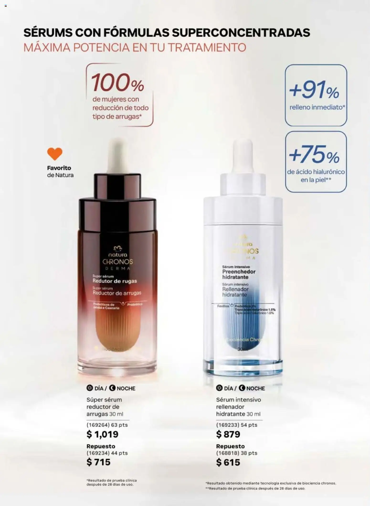 Nuevas ofertas de Natura válidas en toda la República Mexicana desde el 10/07/2026. ¡Encuentra las mejores ofertas en Natura campaña 11 2026! | Página: 74 | Productos: Serum
