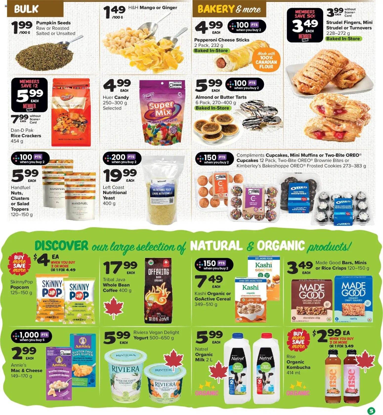 Thrifty Foods flyer valid from Jul 16, 2026 | Page: 6 | Products: Rice, Milk, Cheese, Yogurt