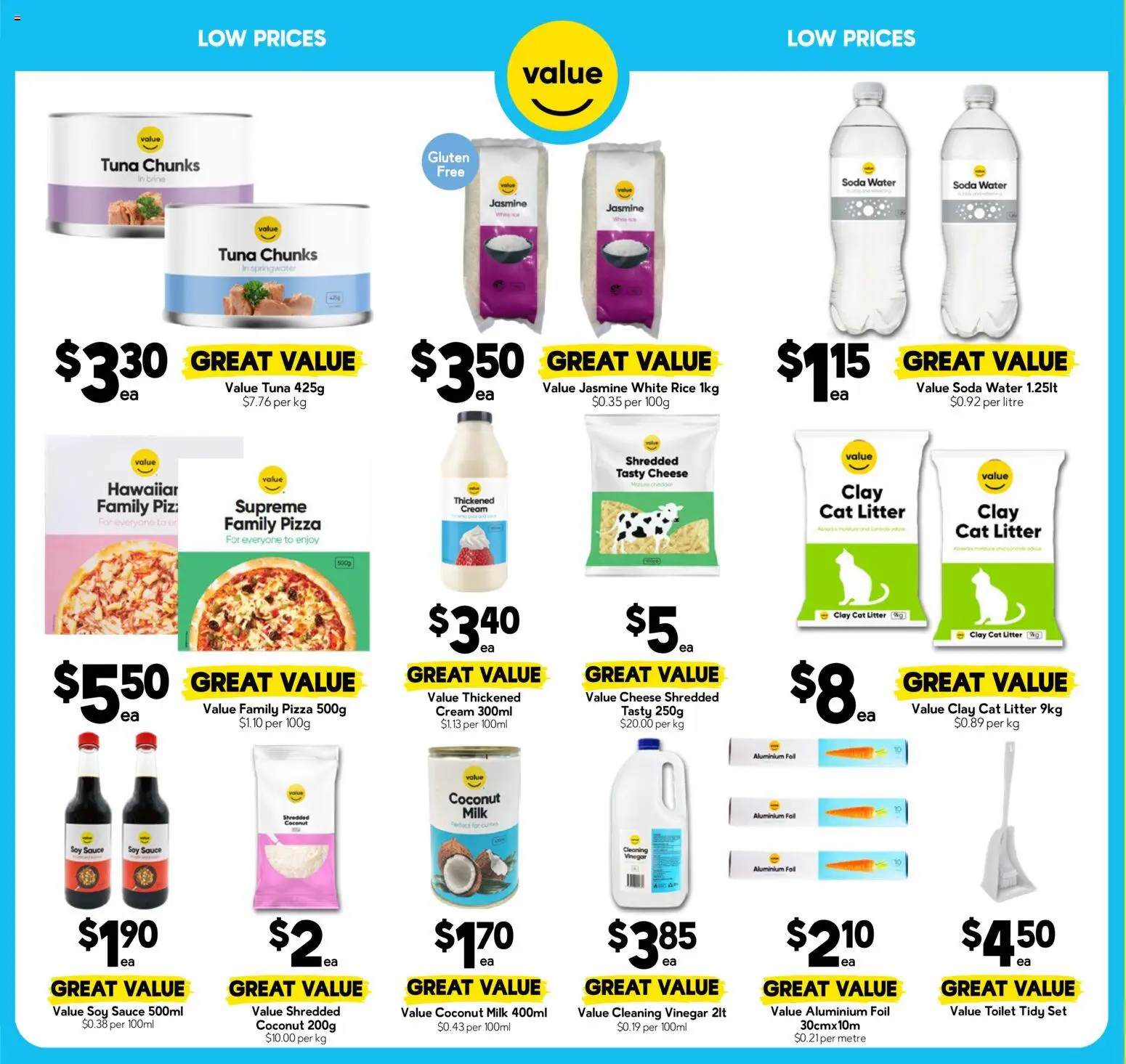 Drakes catalogue - valid from 19/08/2026 | Page: 14 | Products: Milk, Rice, Tuna, Coconut milk