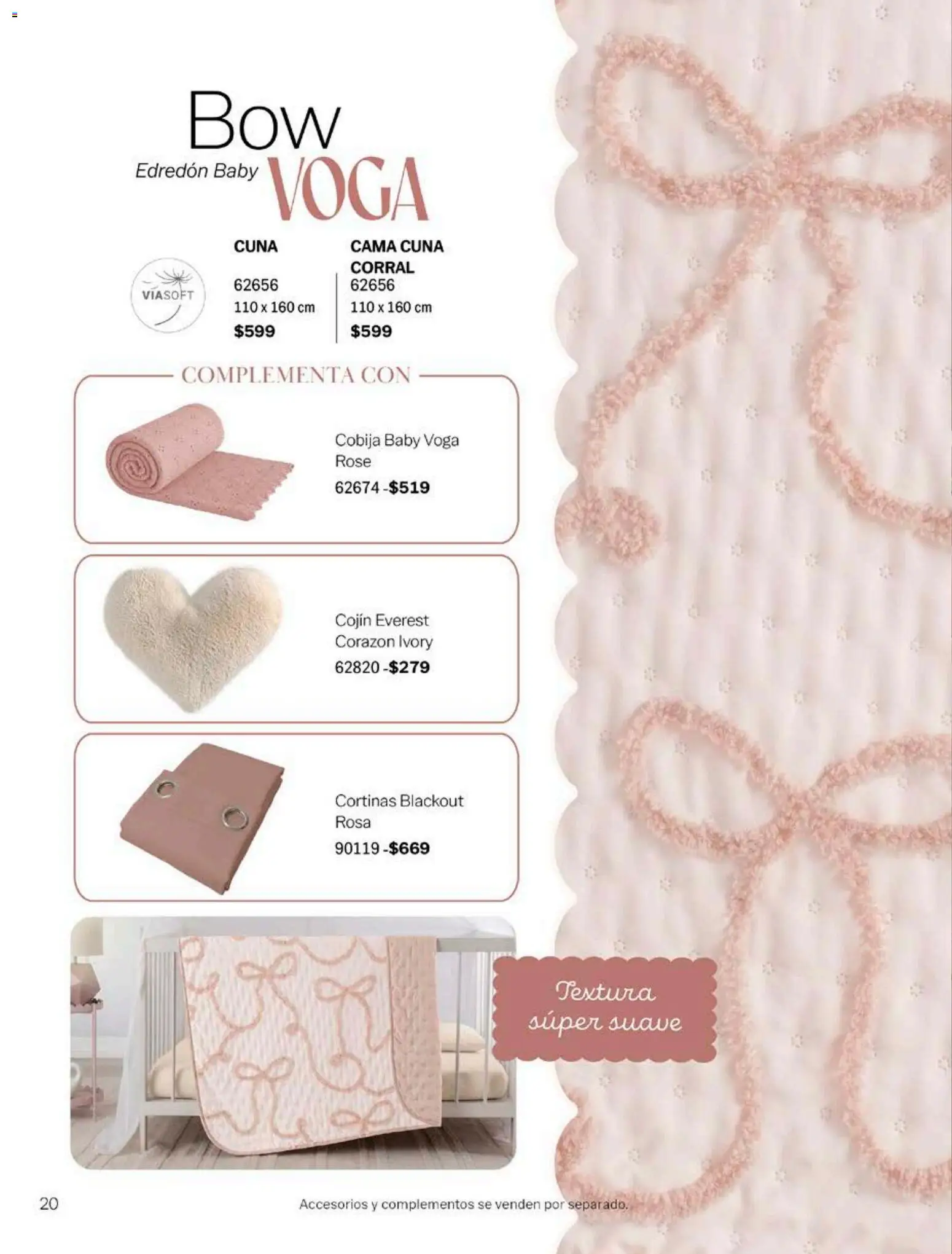 Nuevas ofertas de Vianney válidas en toda la República Mexicana desde el 17/08/2026. ¡Encuentra las mejores ofertas en Vianney catálogo Bebé! | Página: 22 | Productos: Cama, Cobija, Cuna, Cortinas
