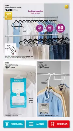 Vista previa de Betterware campaña 5 2026, nuevo folleto de la tienda, válido en México a partir del 04.05.2026 | Página: 22 | Productos: Ropa