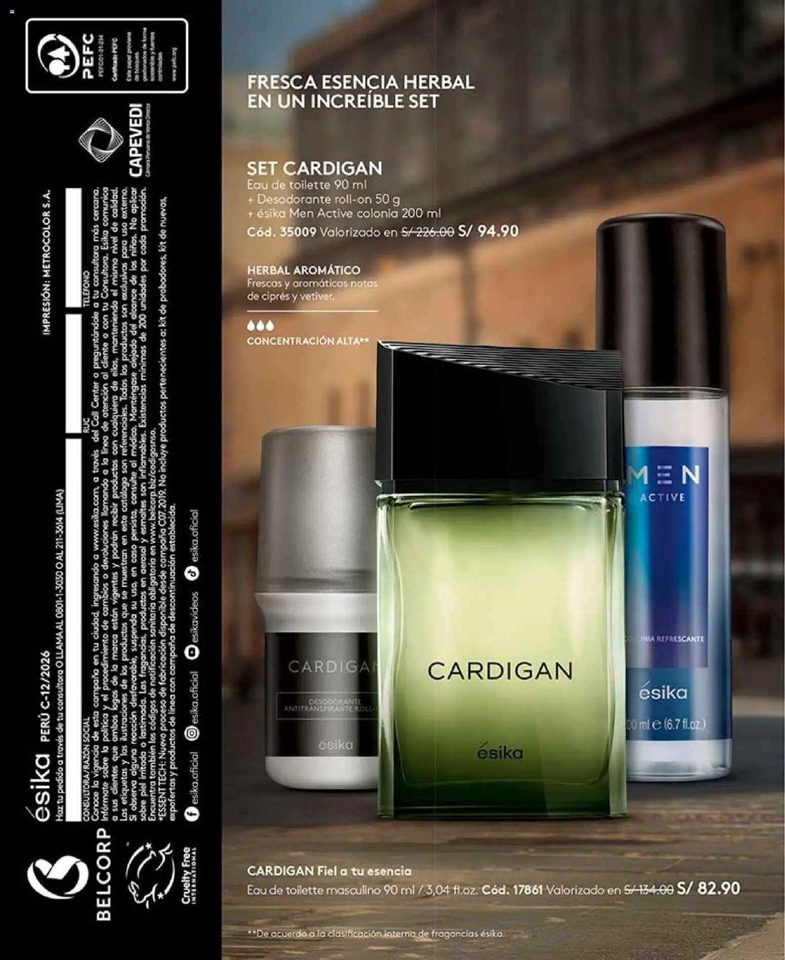 Catálogo Ésika válido desde 11/07/2026 | Página: 166 | Productos: Desodorante, Teléfono, EAU de Toilette