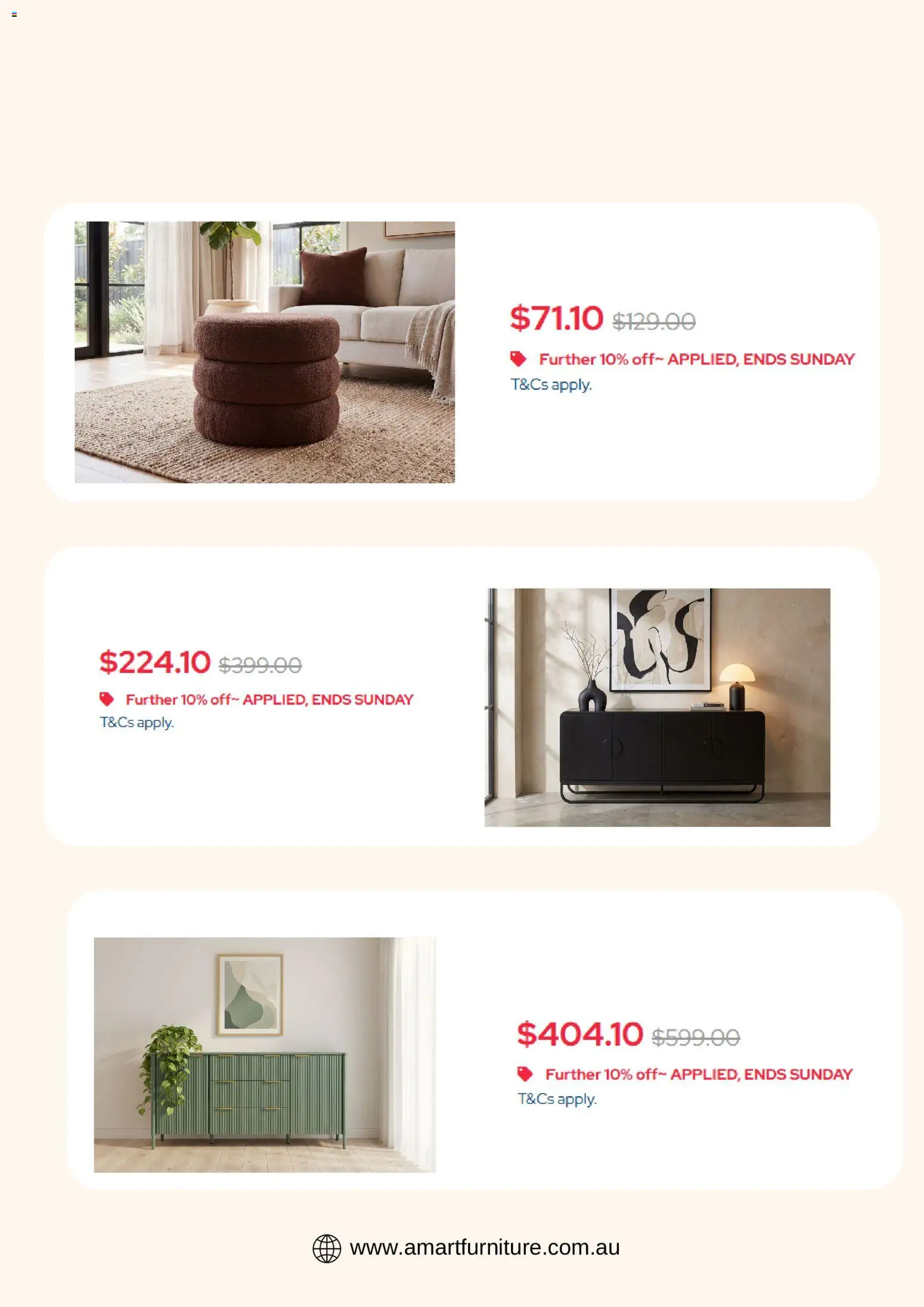 Amart Furniture catalogue - valid from 24/07/2026 | Page: 4