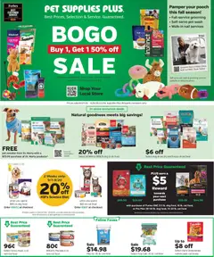 Preview of Pet Supplies Plus weekly ads valid from 08/27/2026