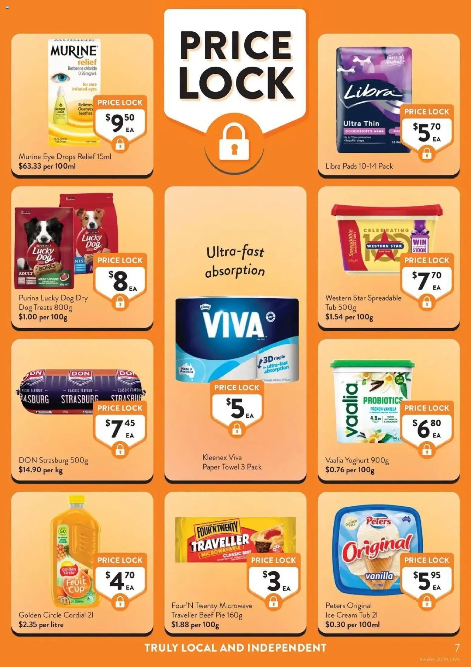 Foodworks catalogue - valid from 30/09/2026 | Page: 7 | Products: Probiotics, Ice, Vanilla, Microwave