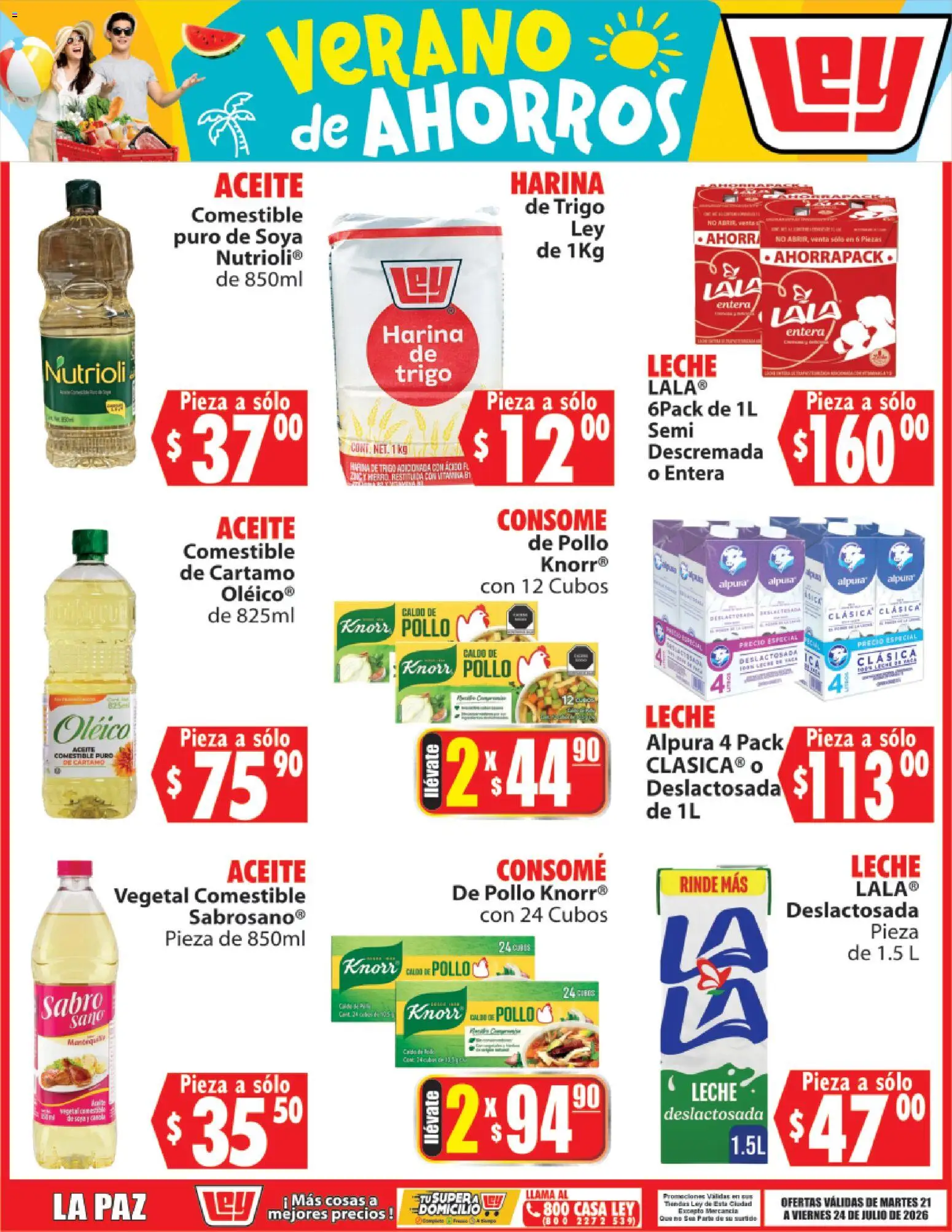 Folleto CASA LEY ofertas de hoy catalogue cover