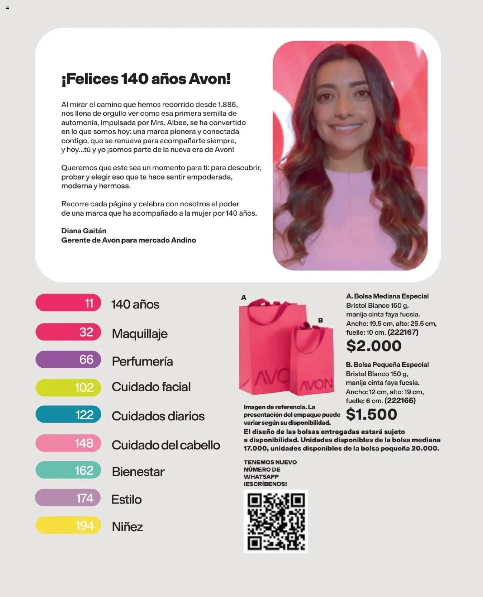 Avon revista - valida desde el 16/08/2026 | Página: 10 | Productos: Bolsa, Maquillaje, Cinta, Mirar