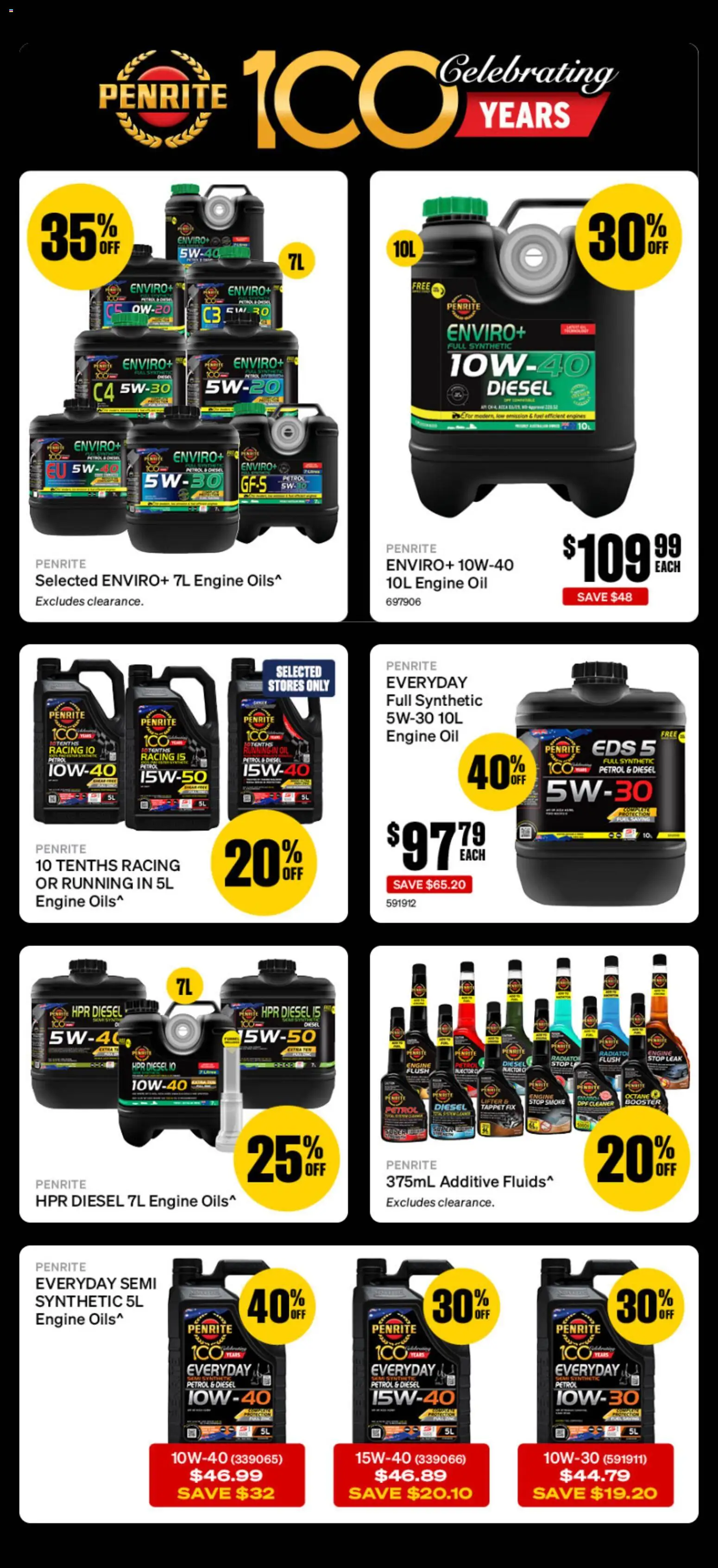 Supercheap Auto catalogue - valid from 30/09/2026 | Page: 5 | Products: Cleaner, Oil