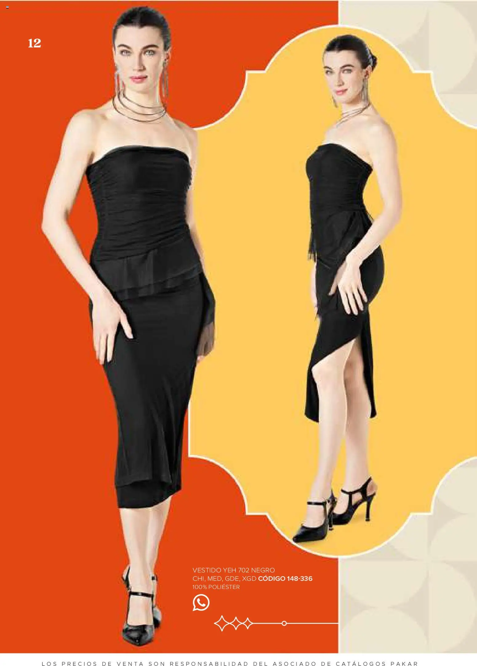 Nuevas ofertas de SC Pakar válidas en toda la República Mexicana desde el 31/07/2026. ¡Encuentra las mejores ofertas en SC Pakar catálogo Ropa! | Página: 12 | Productos: Vestido