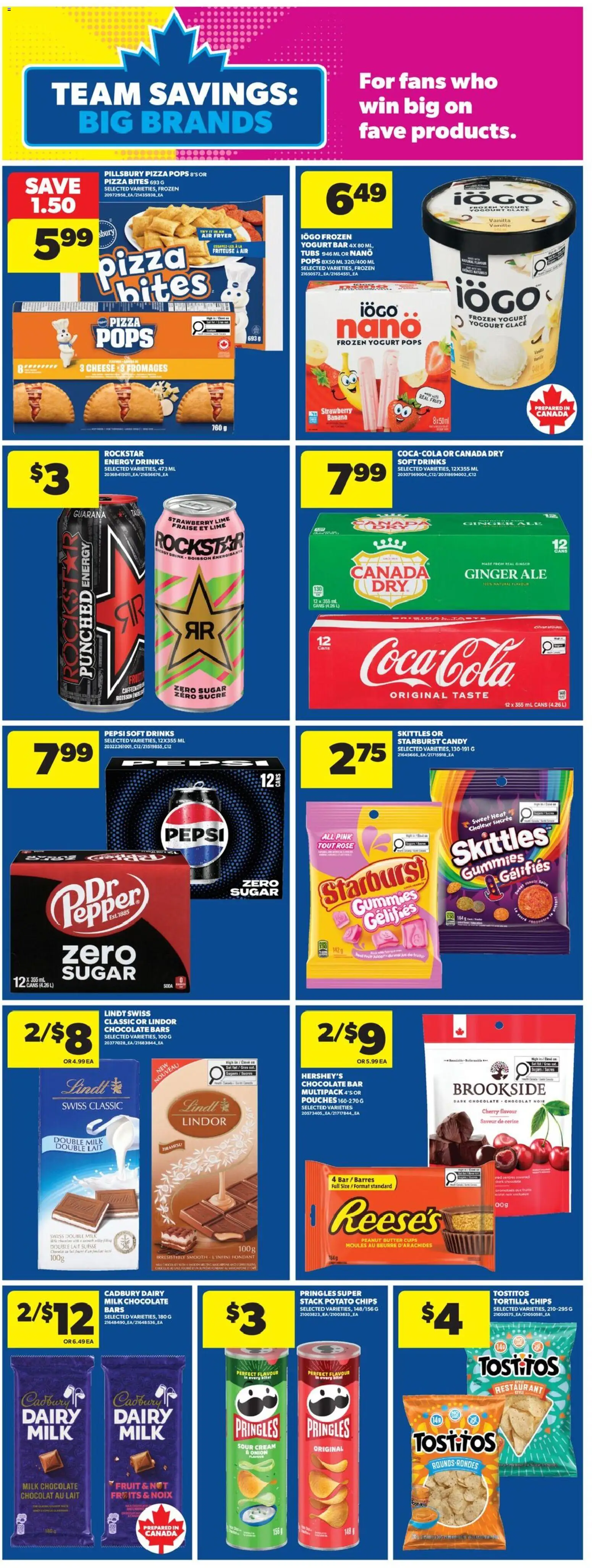 Real Canadian Superstore flyer valid from Jul 2, 2026 | Page: 20 | Products: Sour cream, Cream, Fryer, Chocolate