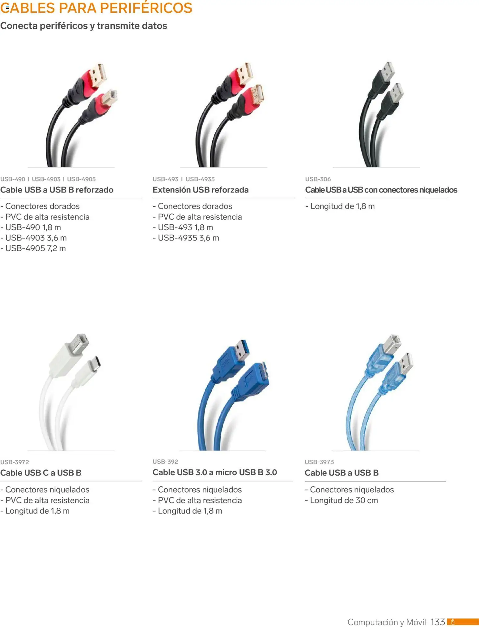 Nuevas ofertas de Steren válidas en toda la República Mexicana desde el 01.01.2026. ¡Encuentra las mejores ofertas en Steren catálogo! | Página: 145 | Productos: Extensión, Movil, Cable USB, Cable