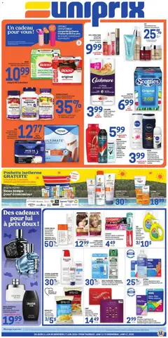Preview of Uniprix weekly flyer / circulaire from shop Uniprix valid from 11.06.2026