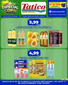 Tatico ofertas do Dia - Pré-Visualização do folheto da loja Tatico, válido de 24/06/2026 | Página: 5 | Produtos: Guaraná, Leite, Cerveja, Arroz