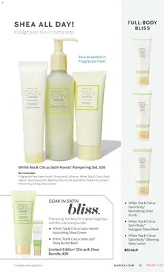 Preview of Mary Kay weekly ads valid from 16.02.2026 | Page: 25 | Products: Butter, Tea, Cream