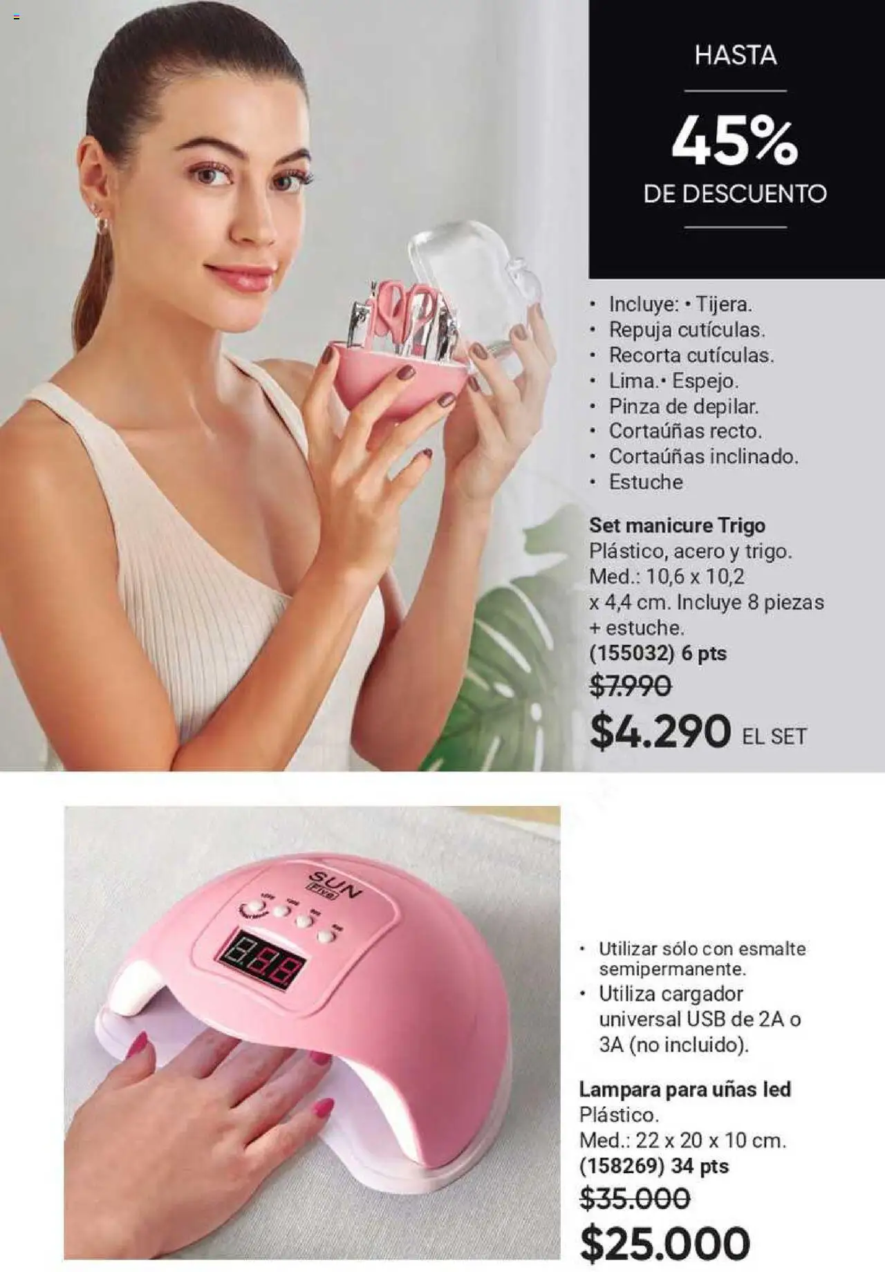 Catálogo AVON Fashion & Home │ válido desde el 26.06.2025 | Página: 62 | Productos: Lima, Usb, Estuche, Pinza