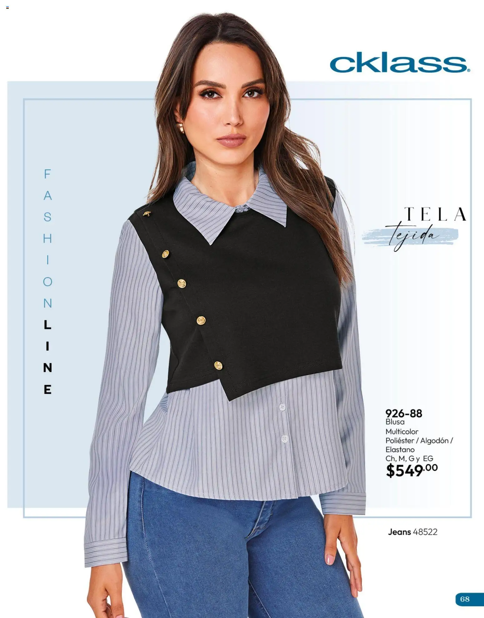 Nuevas ofertas de Cklass válidas en toda la República Mexicana desde el 11/09/2026. ¡Encuentra las mejores ofertas en Cklass catálogo Invierno! | Página: 69 | Productos: Blusa, Algodón