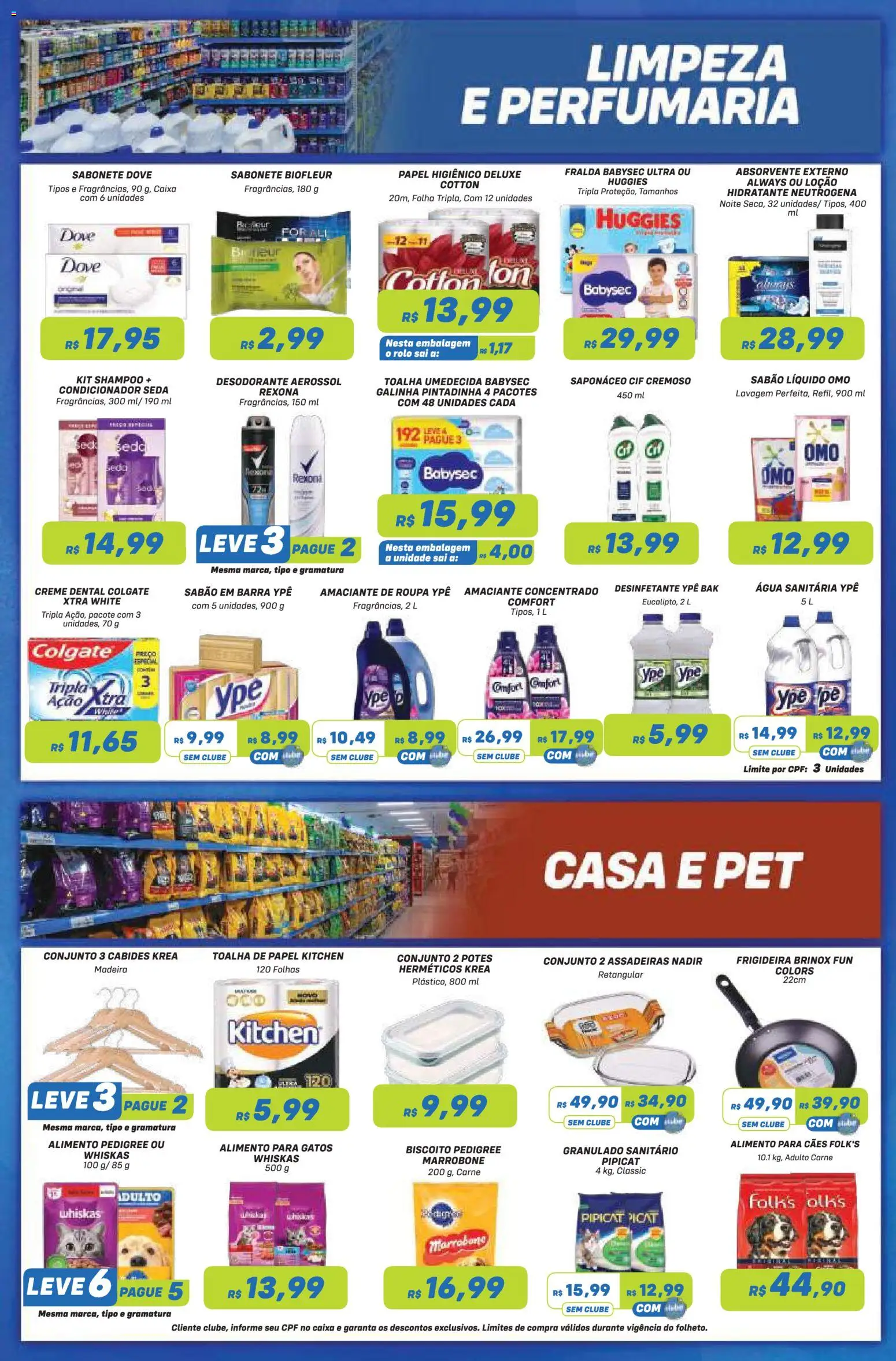 Prezunic Folheto - válido de 10/09/2026 | Página: 7 | Produtos: Sabão em barra, Biscoito, Rolo, Creme