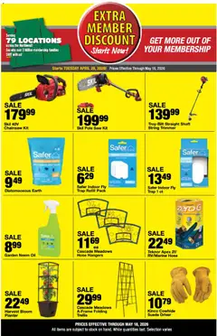 Preview of Bi-Mart weekly ads valid from 28.04.2026 | Page: 6 | Products: Trimmer, Saw, Chainsaw, Oil