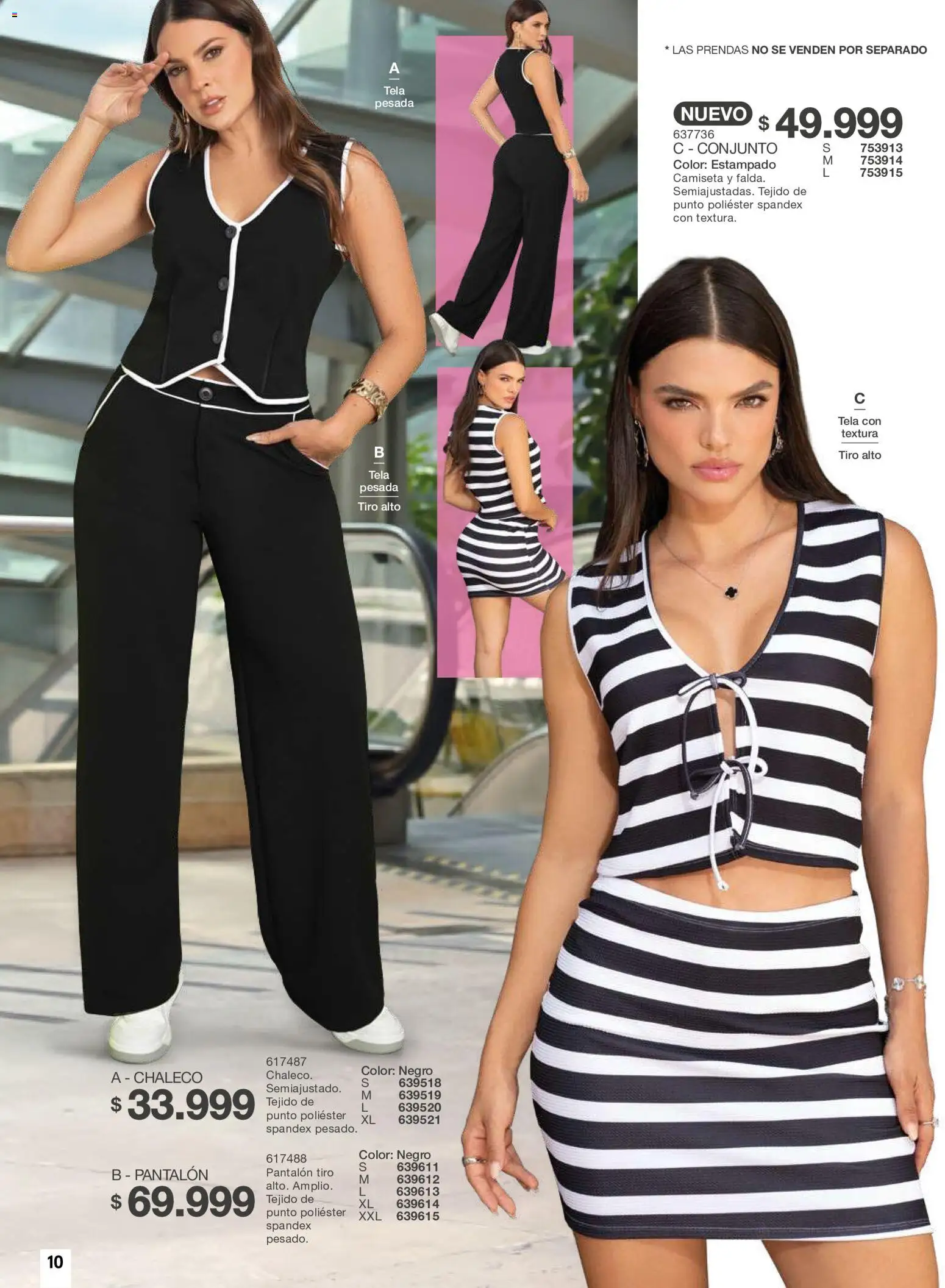 Carmel revista - valida desde el 01/10/2026 | Página: 10 | Productos: Camiseta, Conjunto, Chaleco