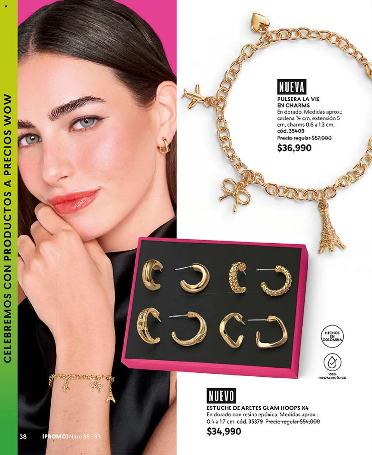 CyZone revista - valida desde el 17.07.2026 | Página: 50 | Productos: Estuche, Aretes, Pulsera, Cadena