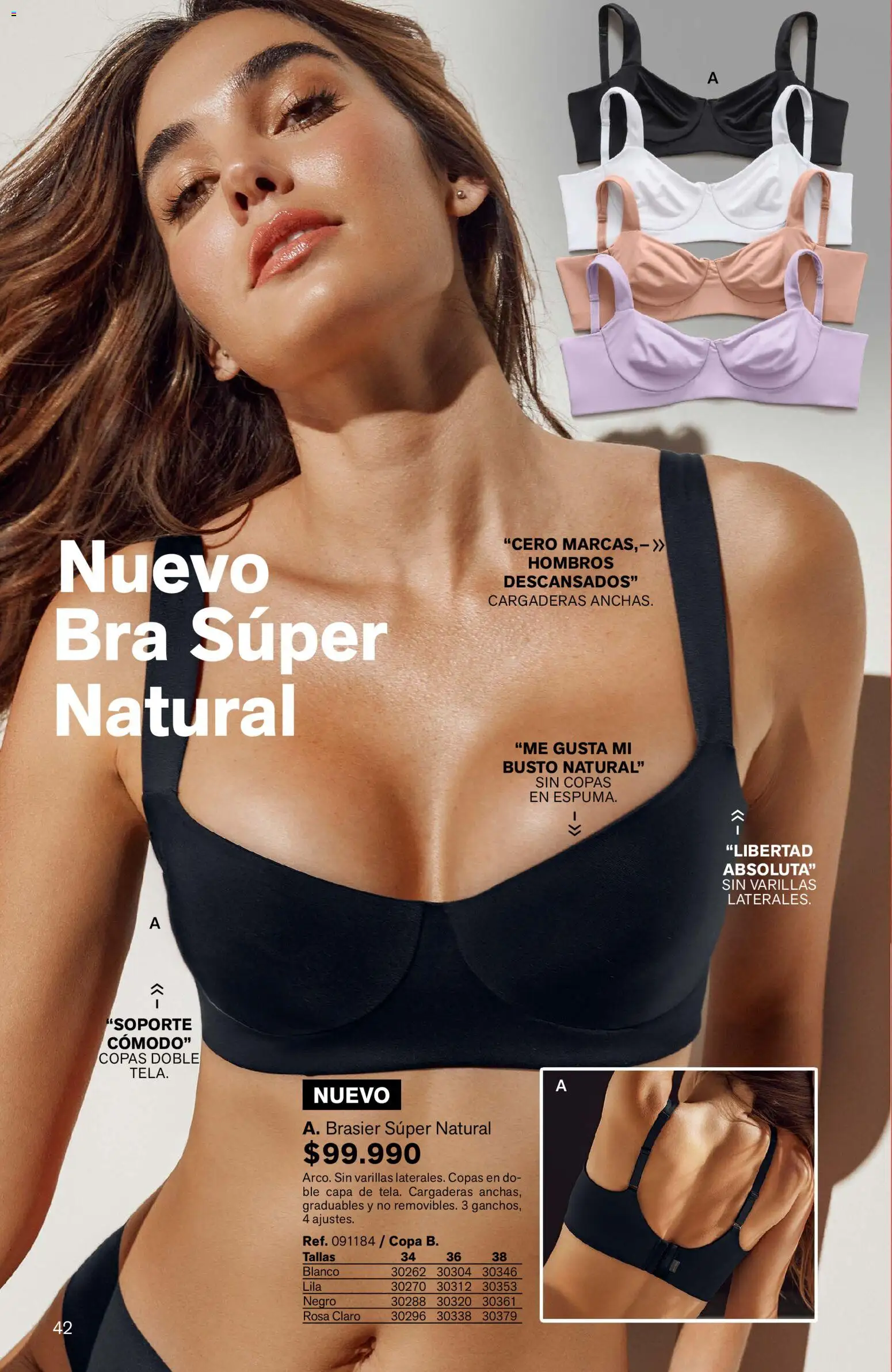 Leonisa revista - valida desde el 01/10/2026 | Página: 42 | Productos: Brasier
