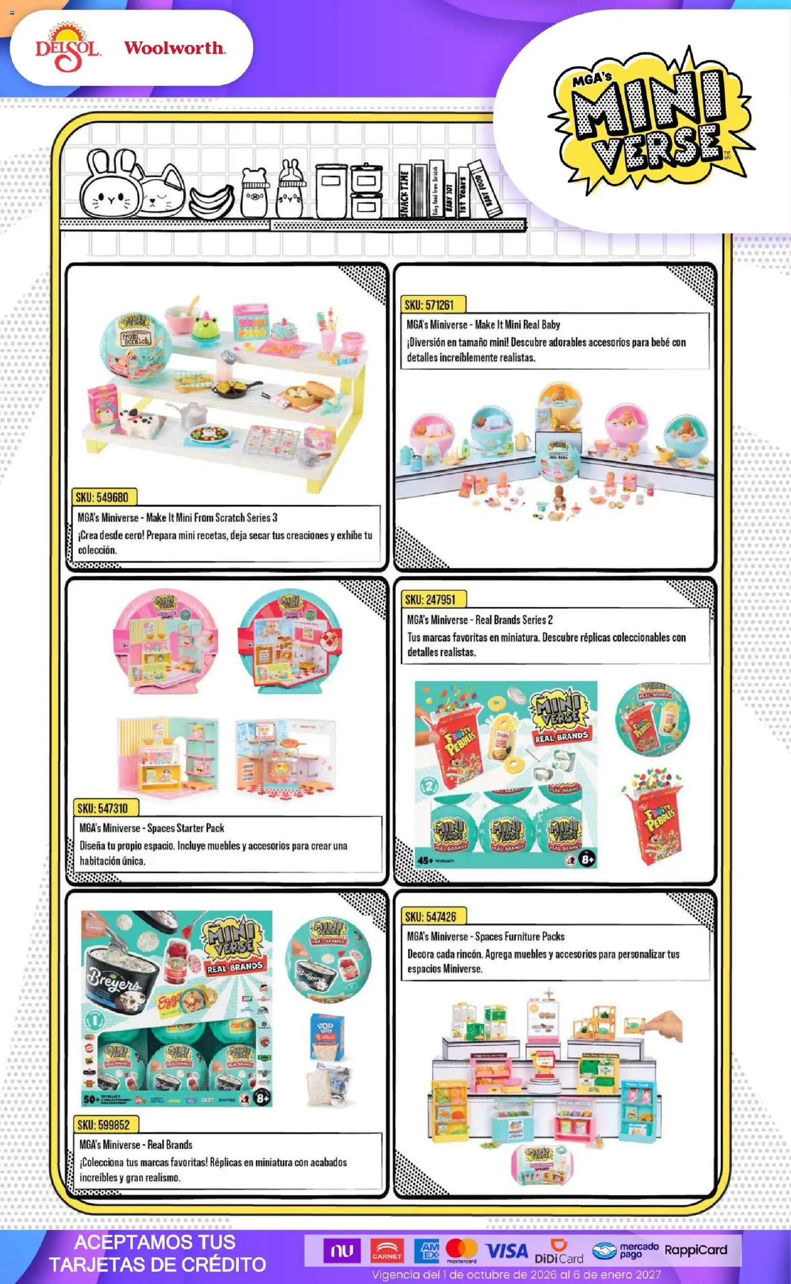 Nuevas ofertas de Del Sol y Woolworth válidas en toda la República Mexicana desde el 01/10/2026. ¡Encuentra las mejores ofertas en Del Sol y Woolworth catálogo El Castillo del Juguete! | Página: 70 | Productos: Brandy