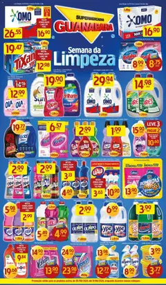 Guanabara promoção - Pré-Visualização do folheto da loja Supermercados Guanabara, válido de 05/08/2026 | Página: 3 | Produtos: Pó, Limpador multiuso, Roupas, Desinfetante