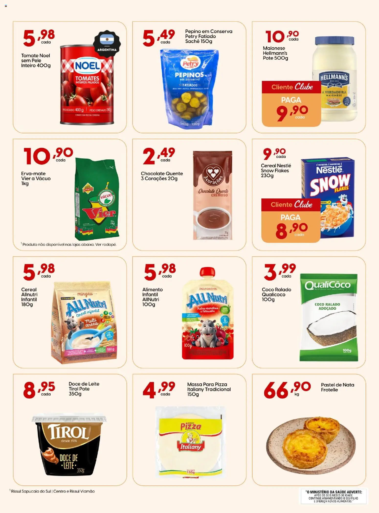 Rissul Folheto - válido de 13/08/2026 | Página: 7 | Produtos: Chocolate quente, Chocolate, Doce, Maionese