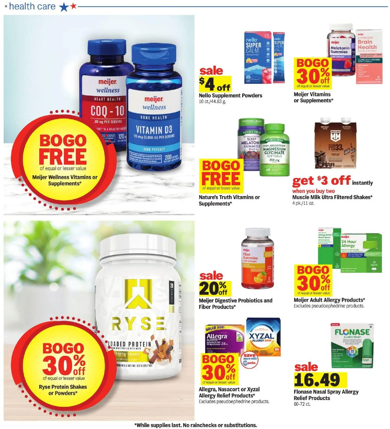 Meijer Weekly Ad - valid from 13.05.2026 | Page: 39 | Products: Vitamin, Magnesium, Probiotics, Chocolate