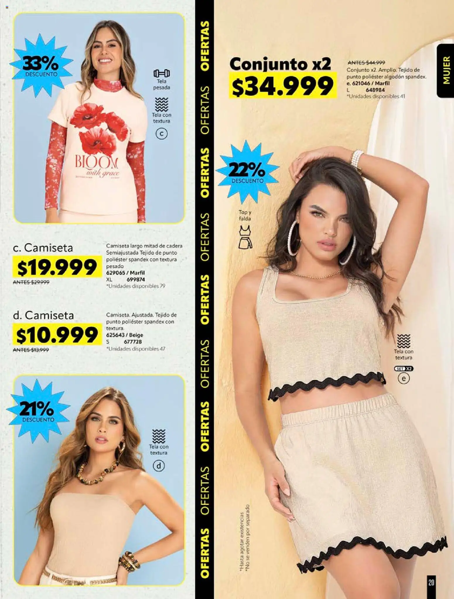 Pacifika revista - valida desde el 12/07/2026 | Página: 185 | Productos: Algodón, Falda, Camiseta, Conjunto