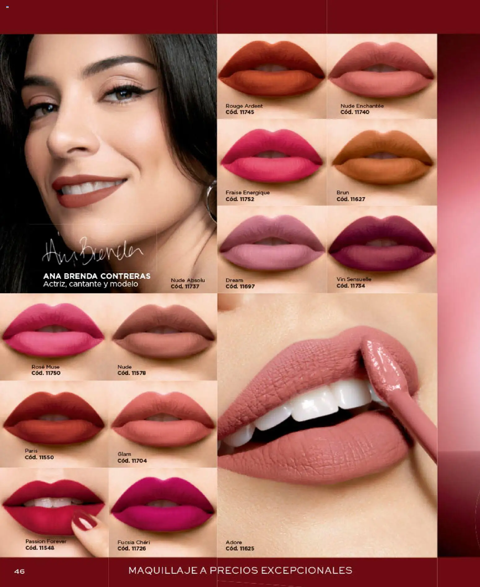 Catálogo L'Bel válido desde 09/09/2026 | Página: 46 | Productos: Maquillaje
