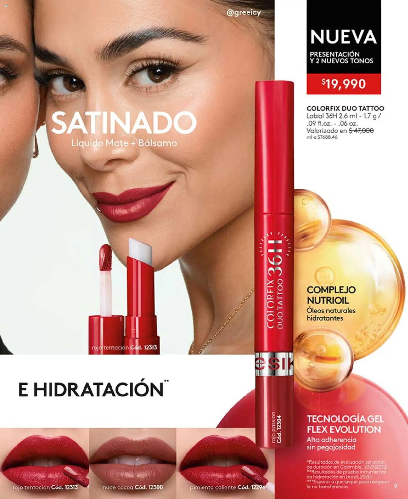 Ésika revista - valida desde el 13.03.2026 | Página: 9 | Productos: Pimienta, Bálsamo