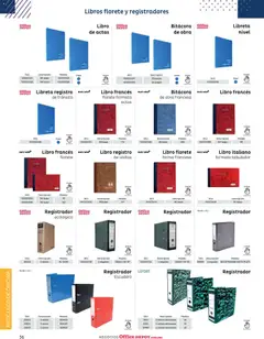 Vista previa de Office Depot catálogo 2026, nuevo folleto de la tienda, válido en México a partir del 12/01/2026 | Página: 58 | Productos: Libros