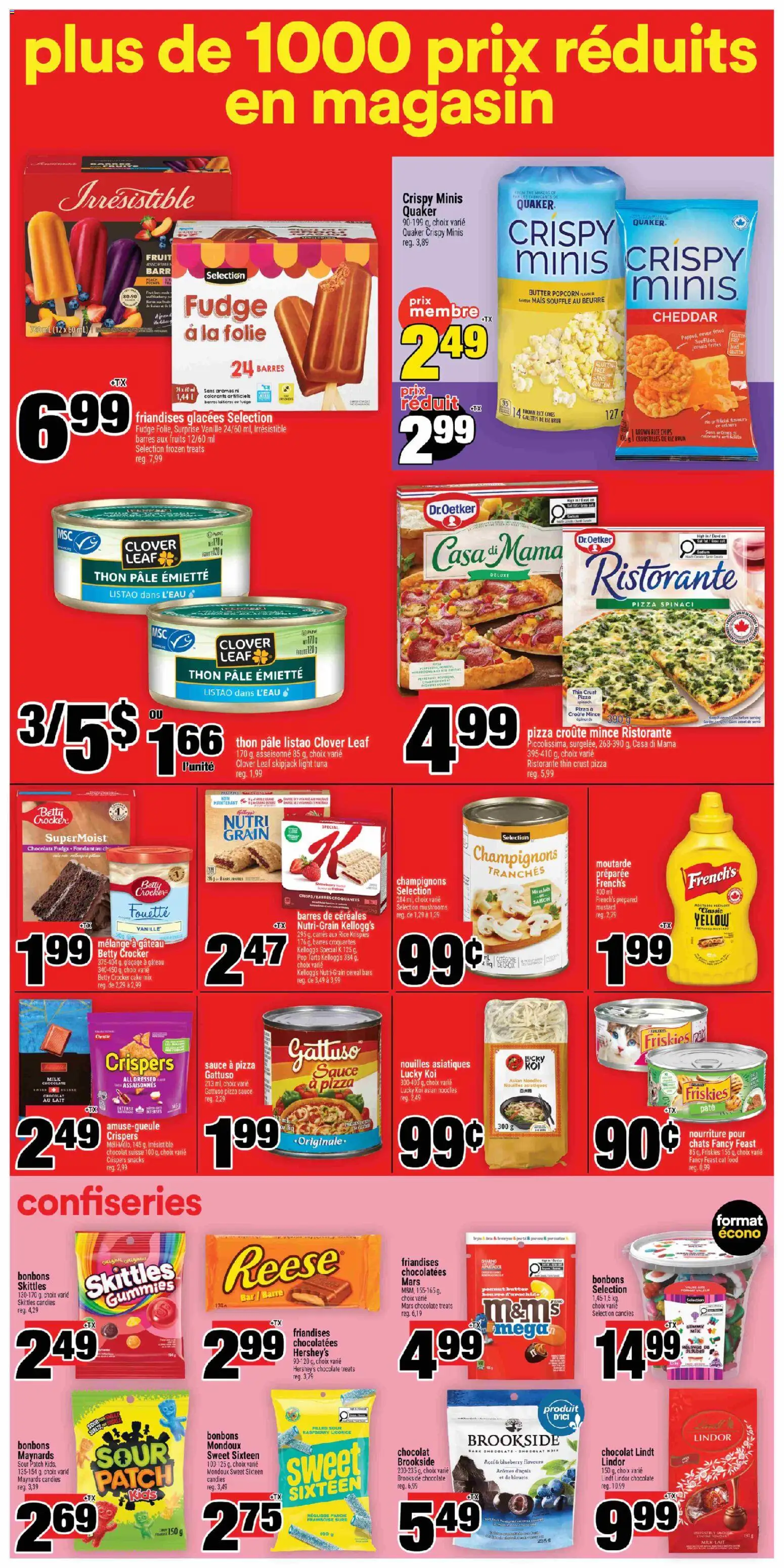 Super C flyer valid from Aug 6, 2026 | Page: 6 | Products: Spinach, Popcorn, Snacks, Milk
