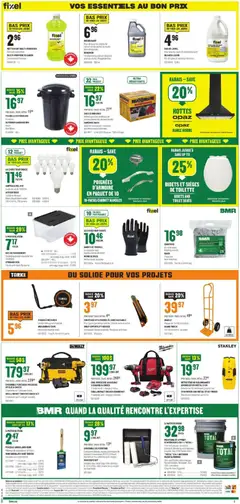 Preview of BMR weekly flyer / circulaire from shop BMR valid from Jul 2, 2026 | Page: 4 | Products: Case, Bag, Brush, Toilette