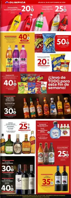 Olímpica catálogo  Sábado recargado -  Vista previa de la revista de la tienda Olímpica valido desde el 26/09/2026 | Página: 3