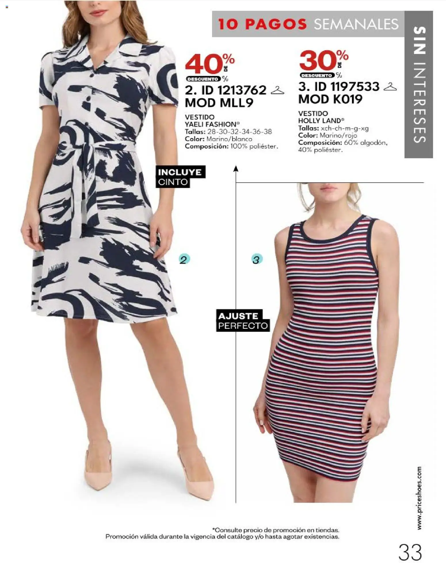 Nuevas ofertas de Price Shoes válidas en toda la República Mexicana desde el 27/10/2026. ¡Encuentra las mejores ofertas en Price Shoes catálogo! | Página: 33